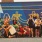 People standing in front of a colorful mural near the Storehouse Nine apartments for rent in Charleston, SC.