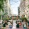 many people doing yoga outside
